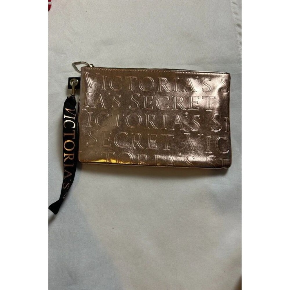 Victoria’s Secret Rose Gold Makeup Bag